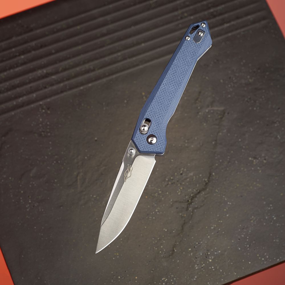 Нож складной туристический  Firebird FB7651 (8.3 см) 440С / G10 серый